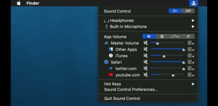 Static Sound Control v2.6.1 MacOSX